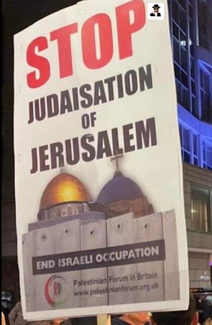 STOP JUDAISATION of JERUSALEM END ISRAELI OCCUPATION Palestinian Forum in Britain www.palestinianforum.org.uk